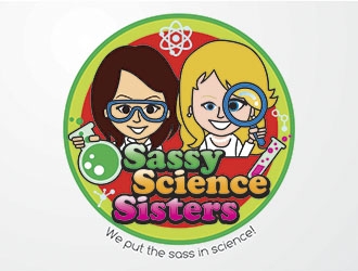 Sassy Science Sisters logo design by ABdisenio