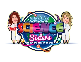 Sassy Science Sisters logo design by litera