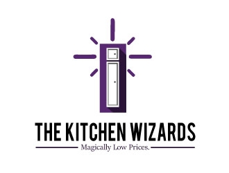THE KITCHEN WIZARDS logo design by gearfx