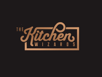 THE KITCHEN WIZARDS logo design by YONK