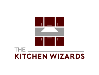 THE KITCHEN WIZARDS logo design by serprimero