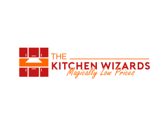 THE KITCHEN WIZARDS logo design by serprimero