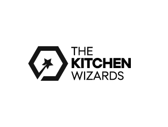 THE KITCHEN WIZARDS logo design by spiritz