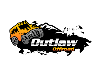Outlaw Offroad logo design by done