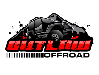 Outlaw Offroad logo design by PRN123