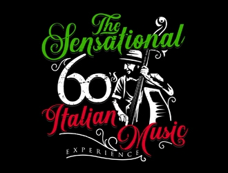 THE SENSATIONAL 60s ITALIAN MUSIC EXPERIENCE logo design by DreamLogoDesign