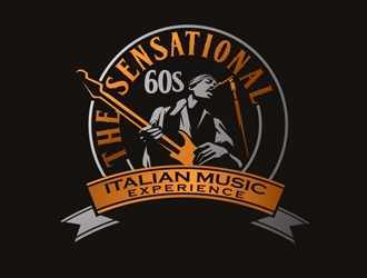 THE SENSATIONAL 60s ITALIAN MUSIC EXPERIENCE logo design by DreamLogoDesign