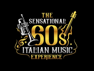 THE SENSATIONAL 60s ITALIAN MUSIC EXPERIENCE logo design by DreamLogoDesign