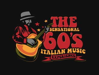 THE SENSATIONAL 60s ITALIAN MUSIC EXPERIENCE logo design by DreamLogoDesign