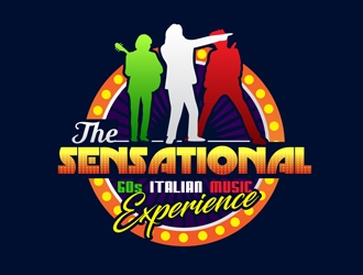 THE SENSATIONAL 60s ITALIAN MUSIC EXPERIENCE logo design by DreamLogoDesign