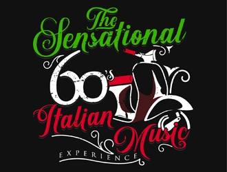 THE SENSATIONAL 60s ITALIAN MUSIC EXPERIENCE logo design by DreamLogoDesign