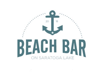 Beach Bar on Saratoga Lake logo design by gearfx