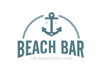 Beach Bar on Saratoga Lake logo design by gearfx