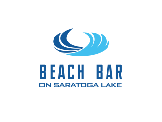 Beach Bar on Saratoga Lake logo design by YONK