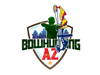 BowhuntingAZ logo design by DreamLogoDesign