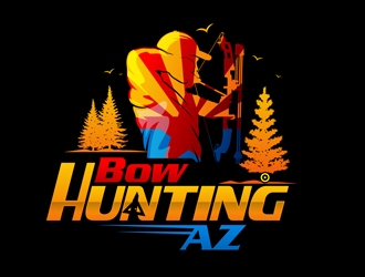 BowhuntingAZ logo design by DreamLogoDesign