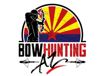 BowhuntingAZ logo design by shere
