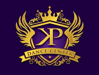 KP Dance Center logo design by REDCROW