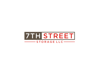 7th Street Storage, LLC logo design by bricton