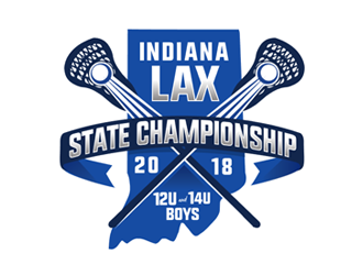2018 Indiana Lacrosse State Championship logo design by megalogos