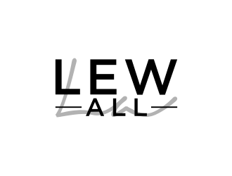LEW ALL  logo design by yeve