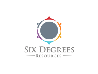 Six Degrees Resources logo design by Franky.