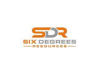 Six Degrees Resources logo design by bricton