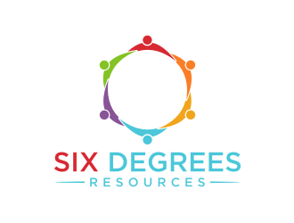 Six Degrees Resources logo design by Franky.