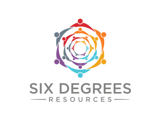 Six Degrees Resources logo design by Franky.
