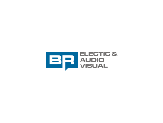 BR Electric & Audio Visual logo design by rief