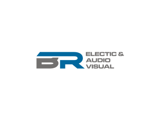 BR Electric & Audio Visual logo design by rief