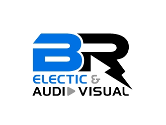 BR Electric & Audio Visual logo design by nexgen