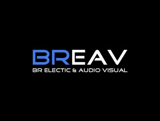 BR Electric & Audio Visual logo design by johana