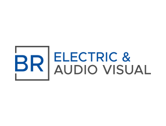 BR Electric & Audio Visual logo design by lexipej