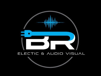 BR Electric & Audio Visual logo design by REDCROW