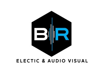 BR Electric & Audio Visual logo design by REDCROW