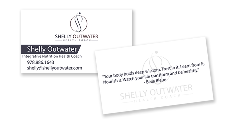 Shelly Outwater Health  and Vitality Coach logo design by FlashDesign