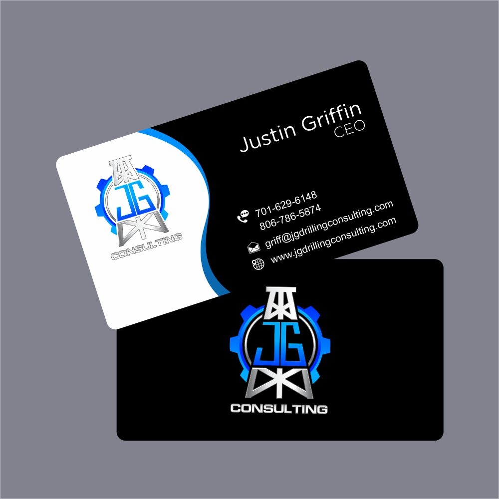 JG Consulting logo design by 48art