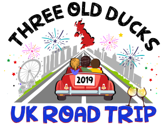 Three Old Ducks UK Road Trip 2019 logo design by aldesign