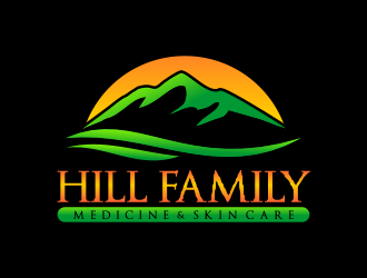 Hill Family Medicine & Skin Care logo design by done