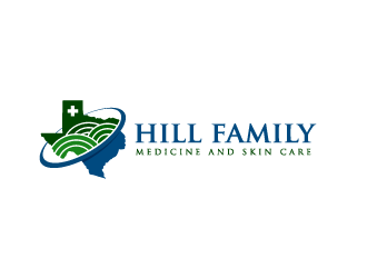 Hill Family Medicine & Skin Care logo design by schiena