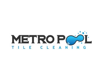 Metro Pool Tile Cleaning logo design by REDCROW