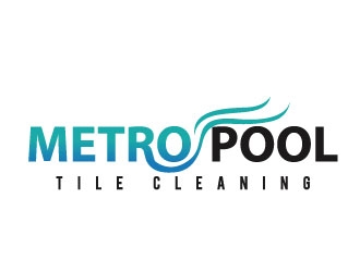 Metro Pool Tile Cleaning logo design by REDCROW