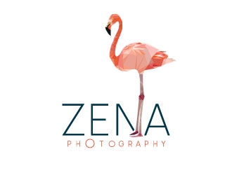 ZENA PHOTOGRAPHY logo design by REDCROW