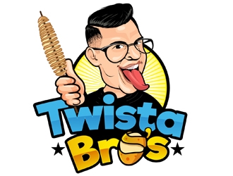 Twista Bros logo design by DreamLogoDesign