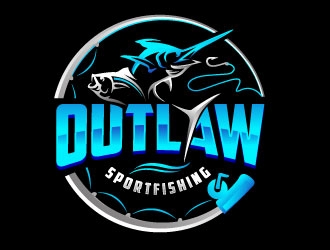 OUTLAW SPORTFISHING logo design by REDCROW