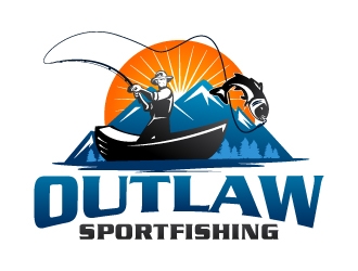 OUTLAW SPORTFISHING logo design by J0s3Ph