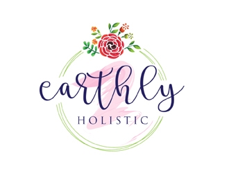 Earthly Holistic logo design by MAXR