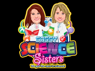 Sassy Science Sisters logo design by litera