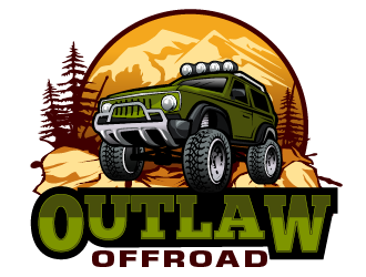 Outlaw Offroad logo design by THOR_